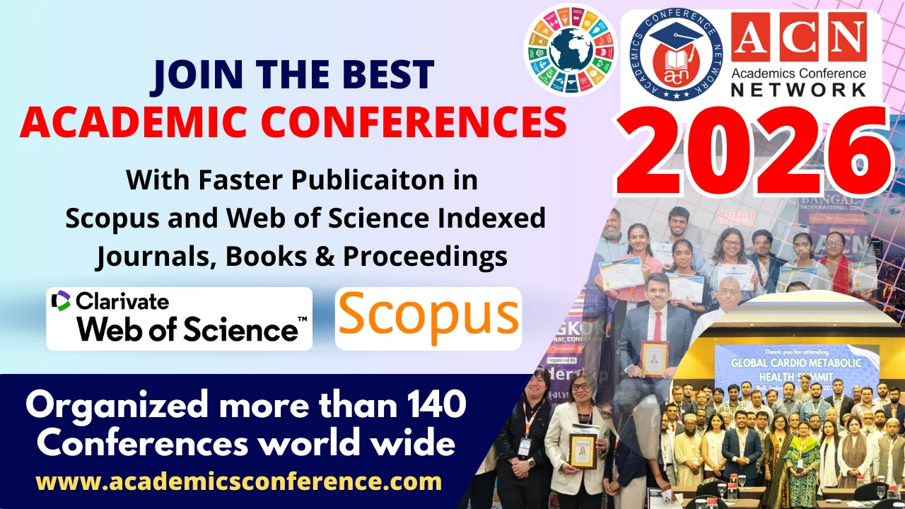 Upcoming International Conference for 2025-2026